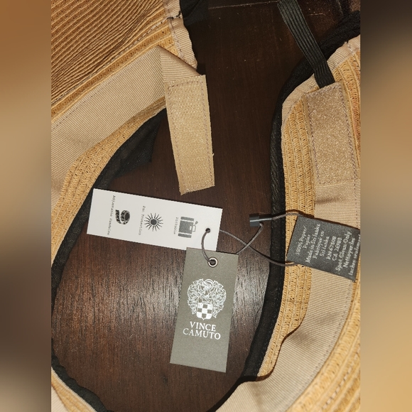 NWOT VINCE CAMUTO floppy tie back visor - Picture 6 of 9